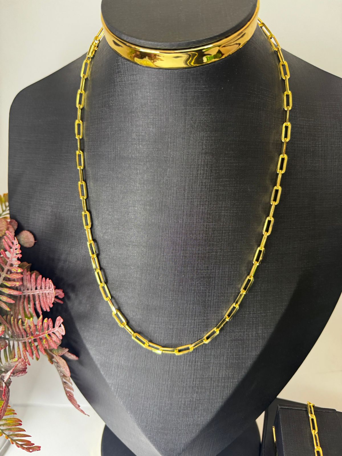 Corrente Elos Cartier Gold Armor – Banhada a Ouro