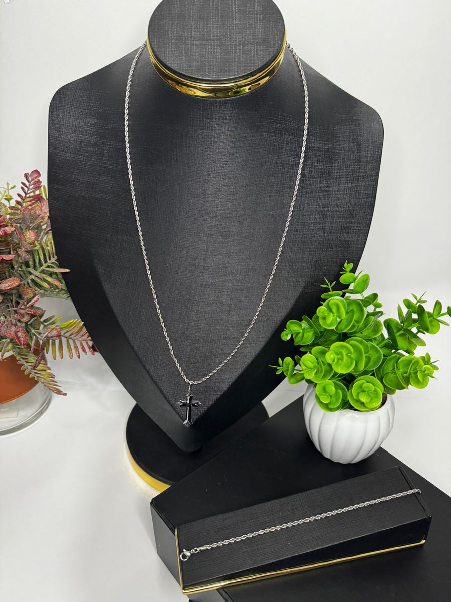 Cordão Baiano Masculino 2mm em Aço Inoxidável