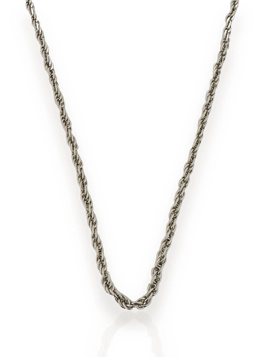 Colar Masculino Semi Joia Cordão Baiano